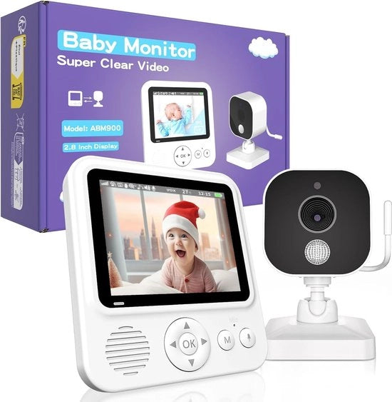 Sistema di monitoraggio per bambini - sistema di monitoraggio con camera - sistema di monitoraggio notturno - sistema di intercomunicazione - visibilità notturna - ricaricabile
