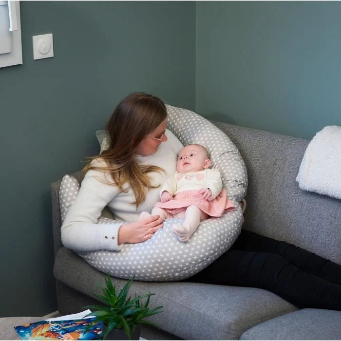 Cuscino premaman - THERMOBABY - Multiuso - Per la gravidanza e l'allattamento
