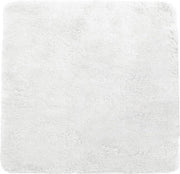 Matte antiscivolo per bagno - 1 pezzo - Bianco - Microfibra - 50 x 50 cm