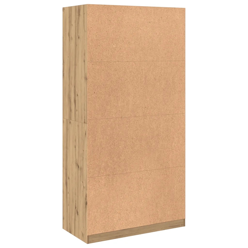Armadio Rovere Artigianale 100x50x200 cm in Legno tecnico CFW4432996