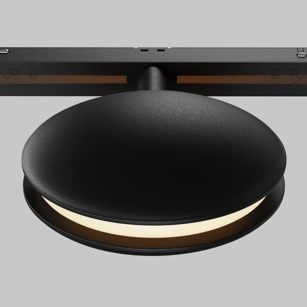 Maytoni Lampada da binario moderna Exility Outline 1 luce LED integrato nero alluminio