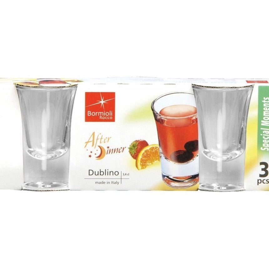 Bicchiere Liquore Dublino Confezione 3 Pz