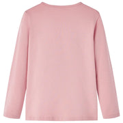Maglietta per Bambini a Maniche Lunghe Rosa Chiaro 104 13630