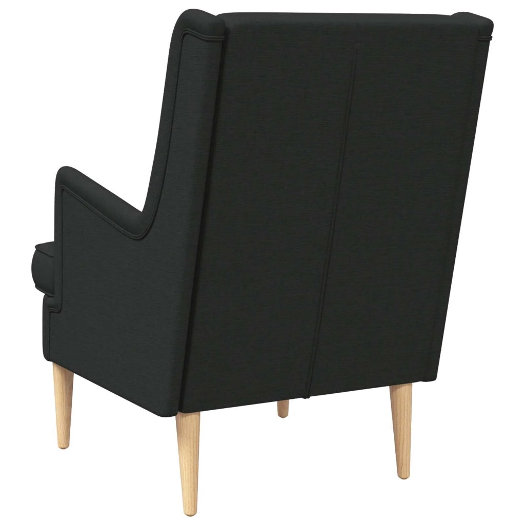 Divano Sedia-Poltrona-Poltroncina Nero Tessuto 987930