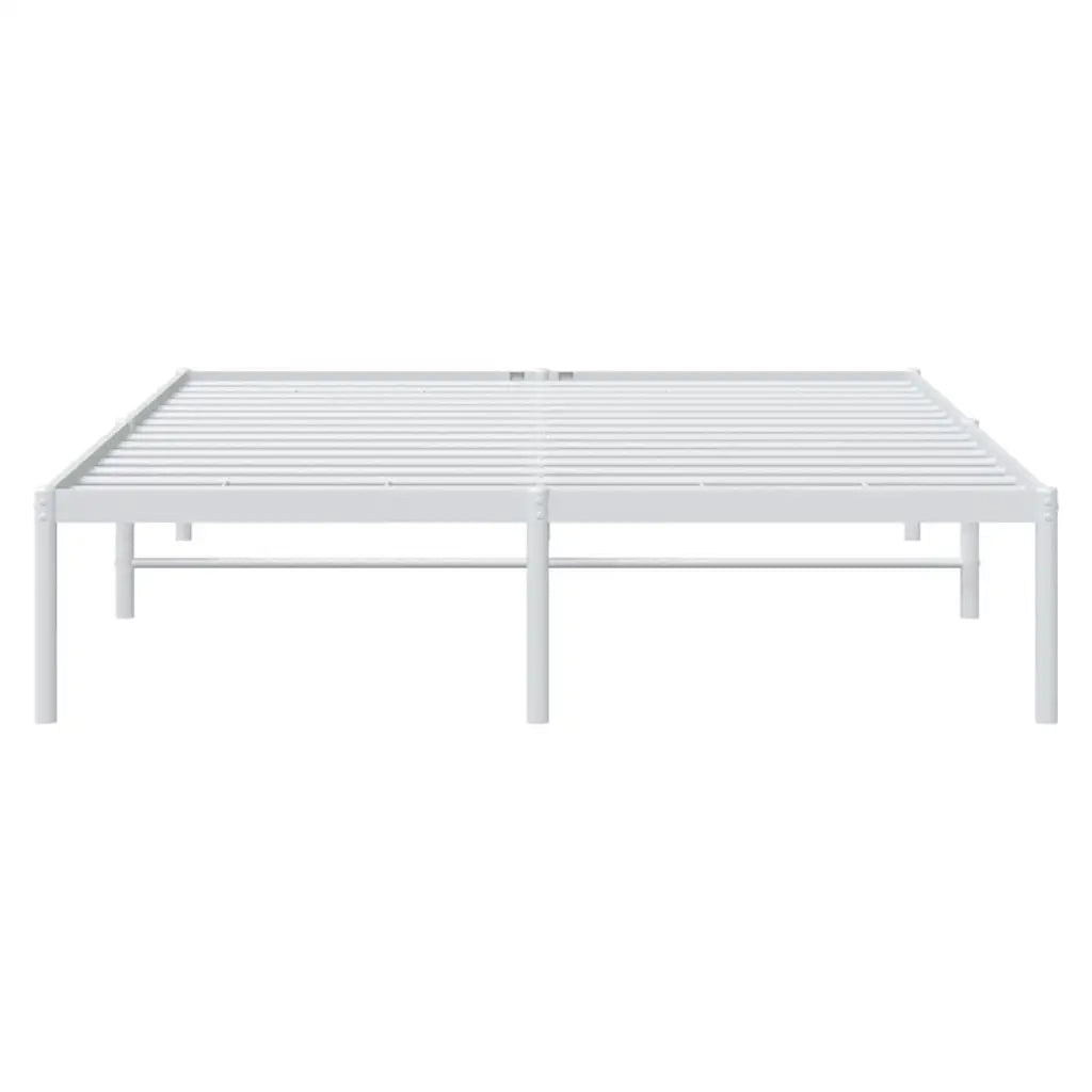 vidaXL Giroletto in Metallo Bianco 140x200 cm