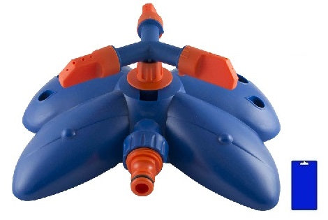 IL CAMPO BLU:IRRIGATORE 3 BRACCIA C/BASEFARFALLA