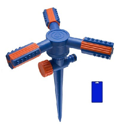 IL CAMPO BLU:IRRIGATORE 3 BRACCIA C/PUNTALE