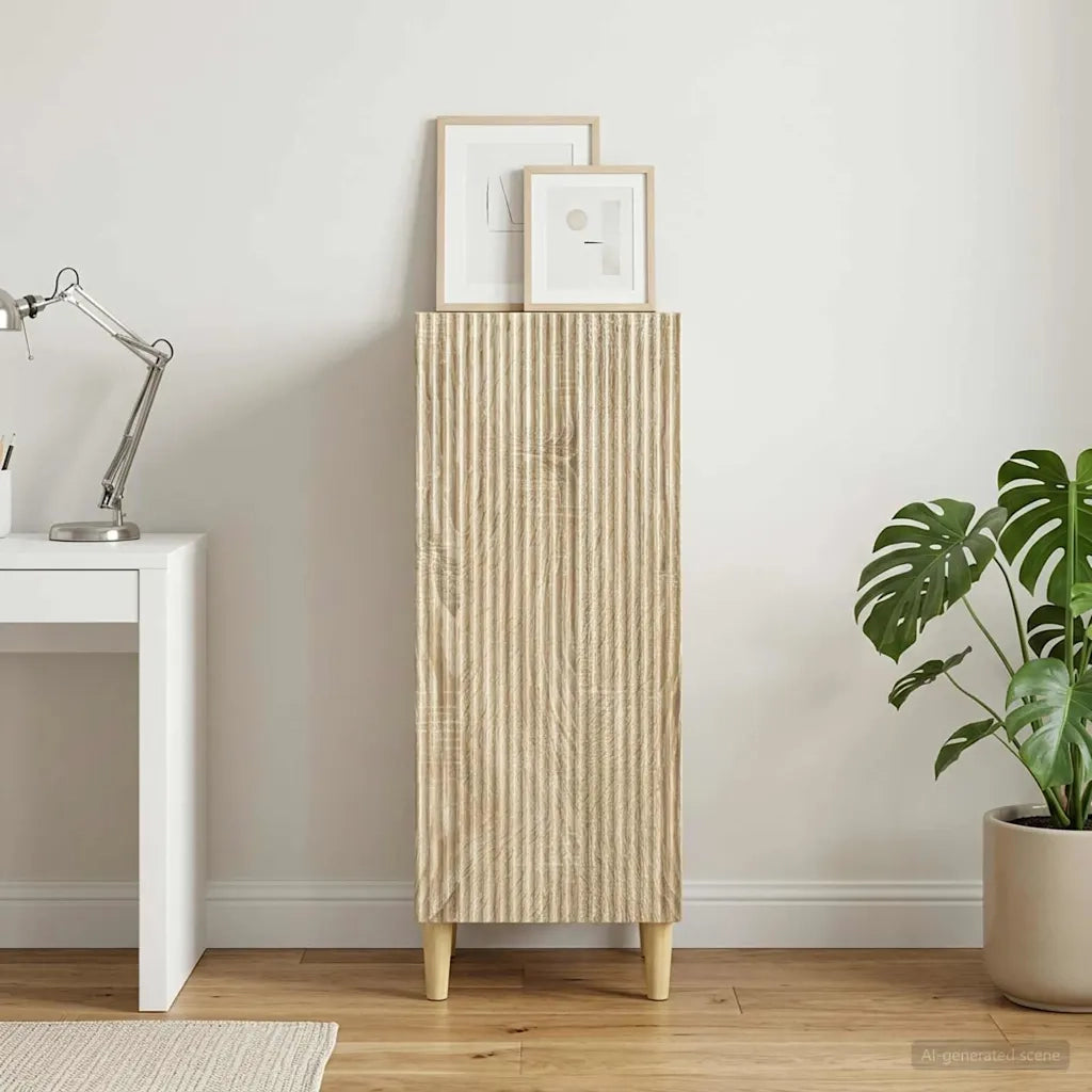 Credenza Rovere Sonoma 33 x 34,5 x 90 cm Legno ingegnerizzato 894597
