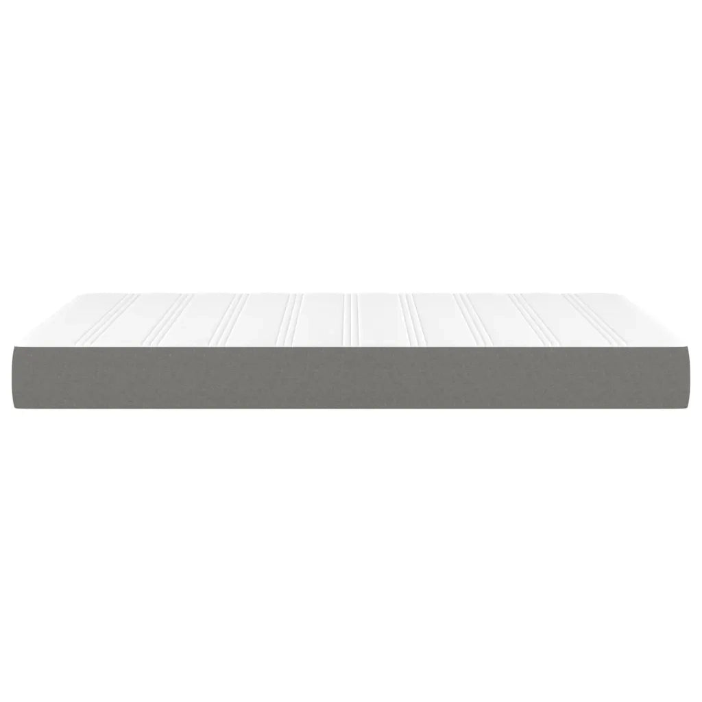 Materasso a Molle Insacchettate Grigio Scuro 120x200x20 cm cod mxl 54420