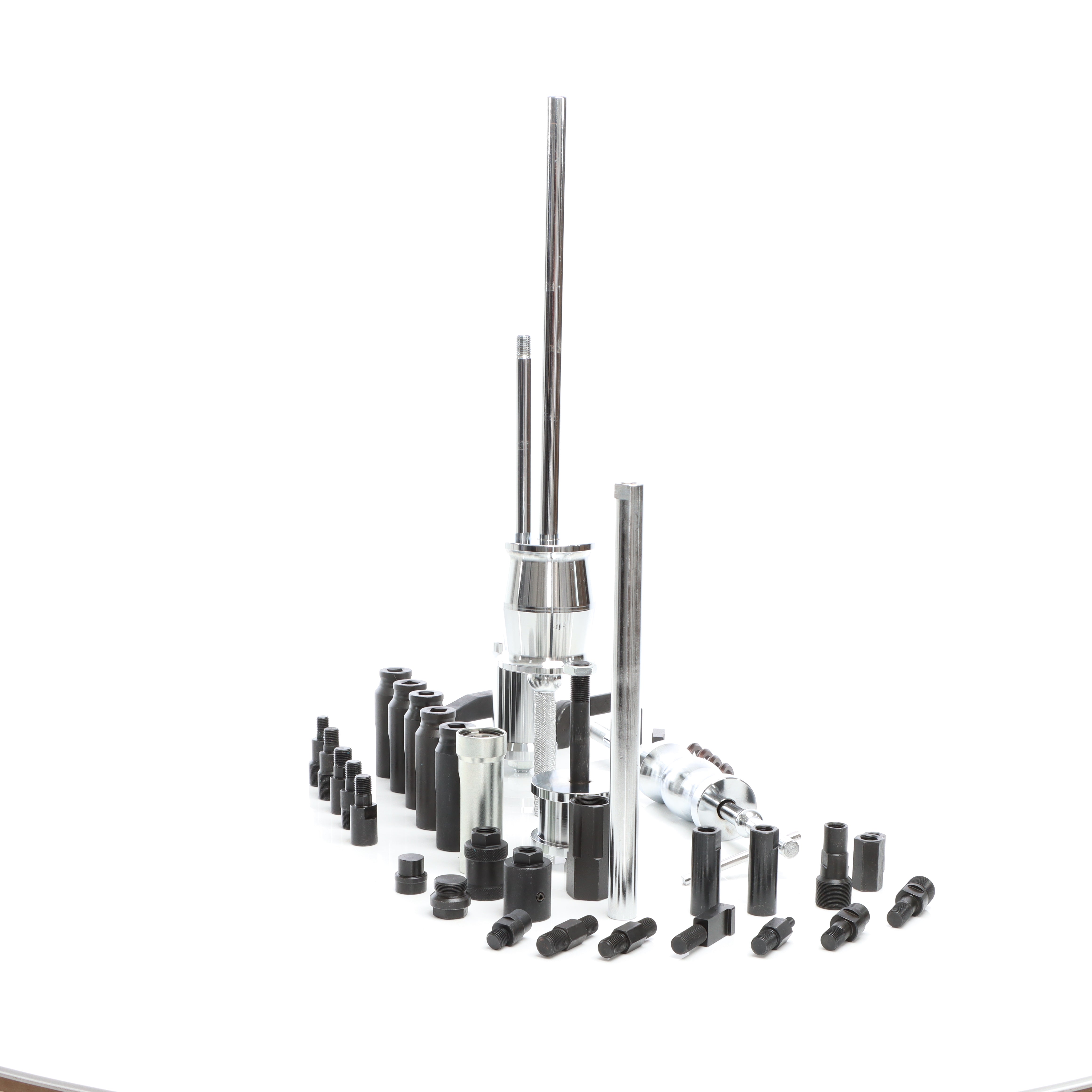 Set di 40 pz estrattori per iniettori CDI con 3 martelli scorrevoli e adattatori