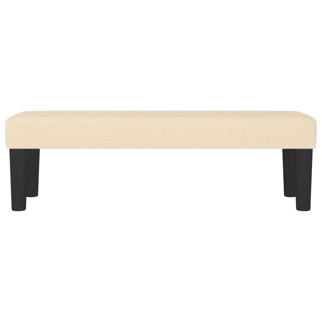 Panca Crema 100x30x30 cm in Tessuto cod mxl 63169