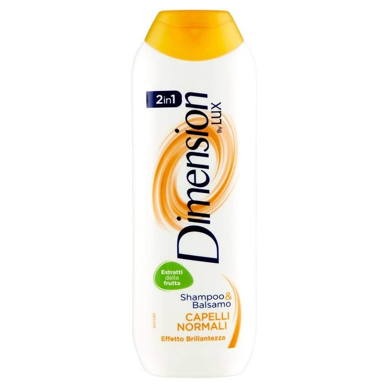 SET 12 DIMENSION SHAMPOO E BALSAMOESTRATTI DI FRUTTA CAPELLI NORMALI 250ML