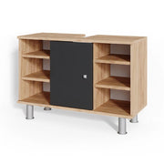 Mobiletto per lavabo Fynn Antracite 80 x 54 cm Vicco
