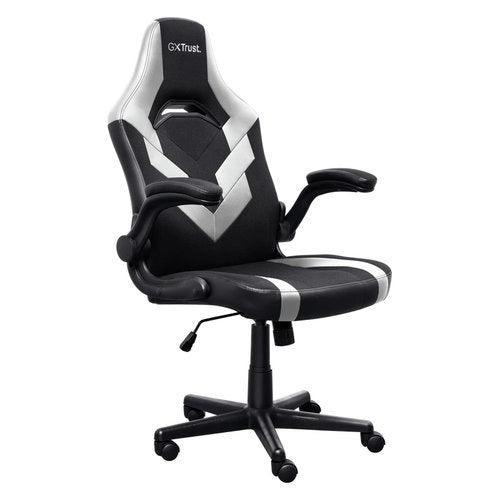 Trust gxt 703w riye sedia per gaming universale nero, bianco - 25130