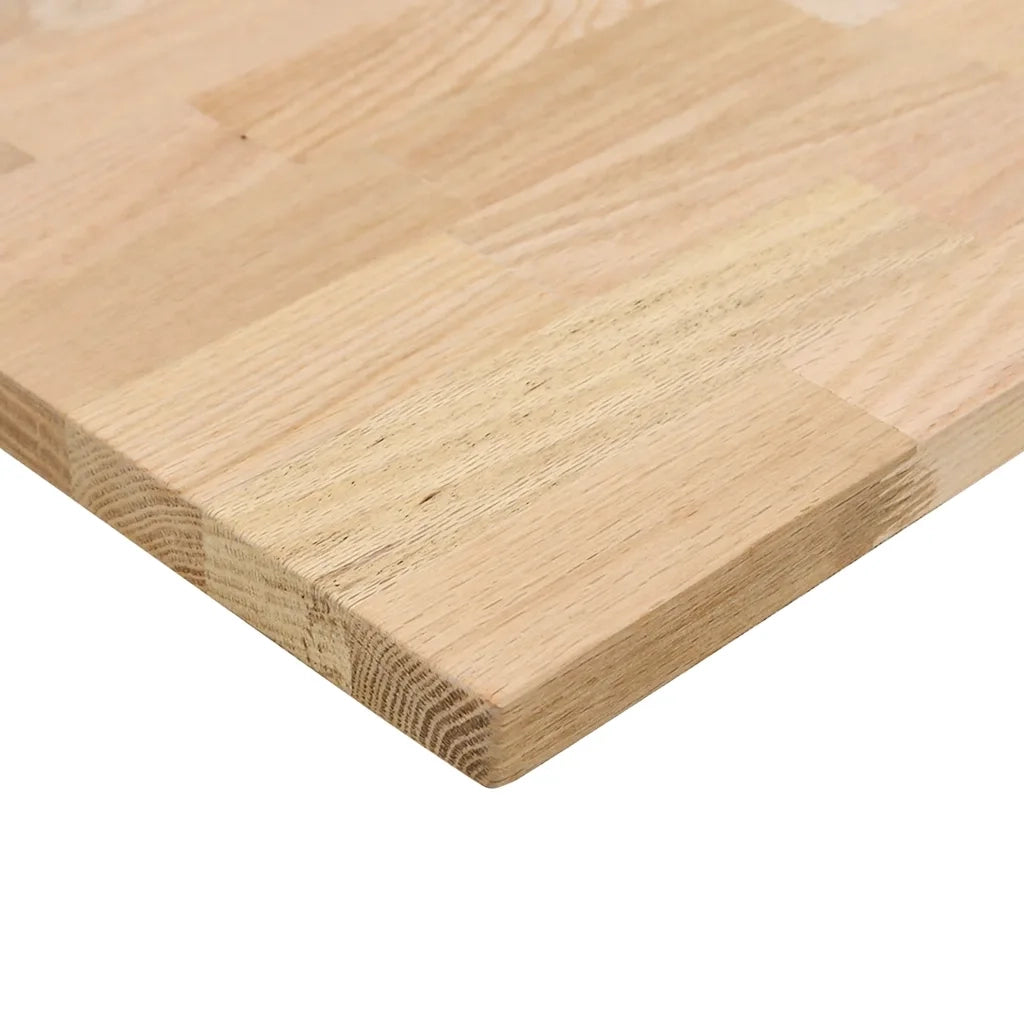 Piano Scrivania 80x60x2,5 cm Rovere Massello Non Trattato 4009012
