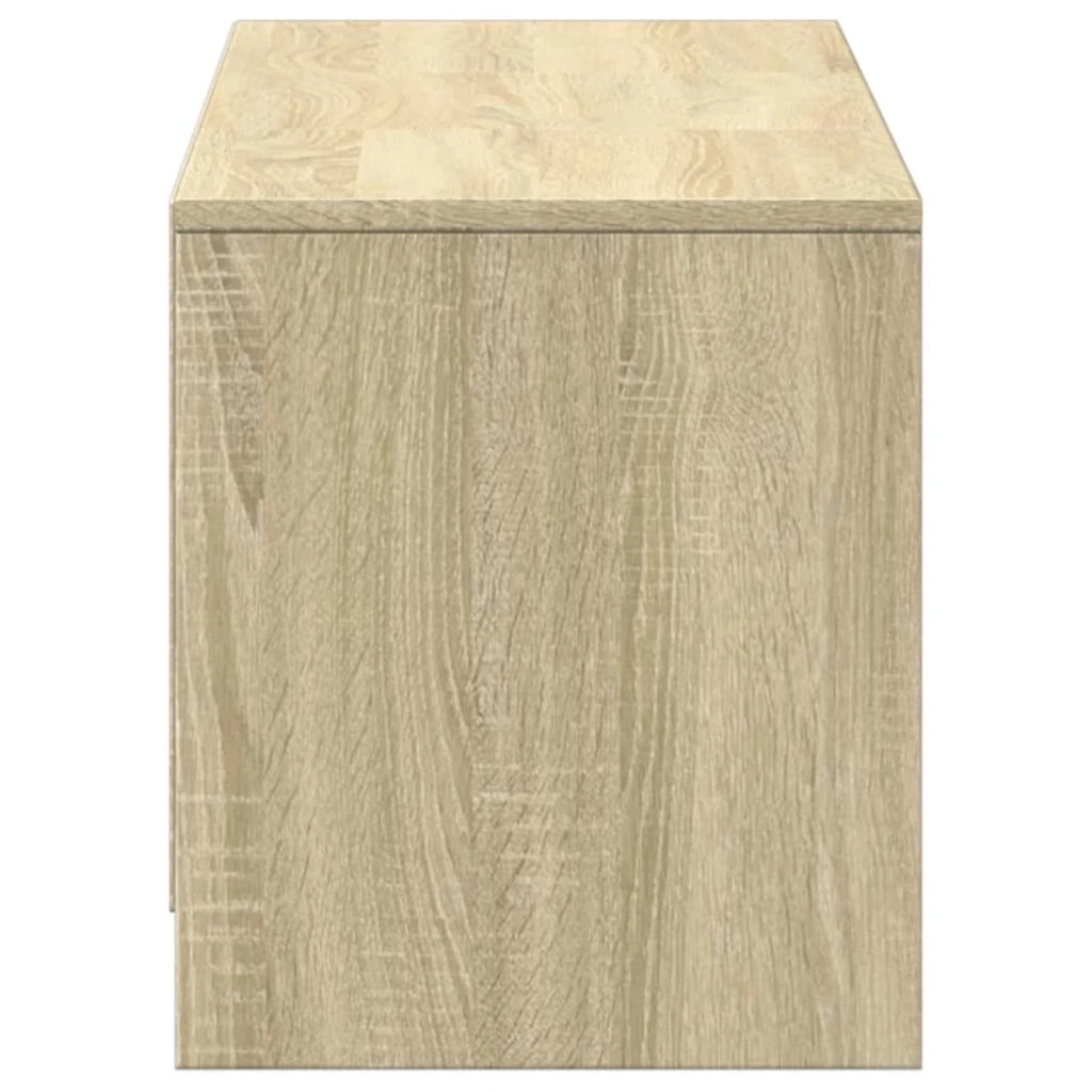 Mobile TV con led Sonoma 140 x 34 x 40 cm Legno multistrato