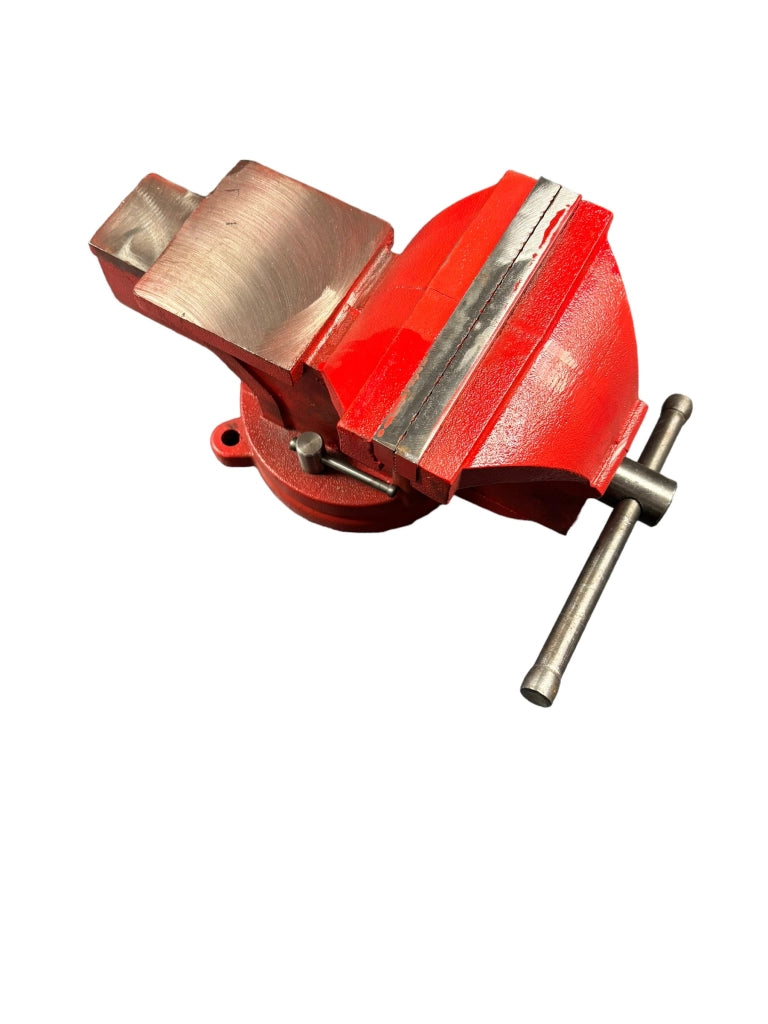 MORSA GIREVOLE 125 MM DA BANCO IN GHISA INCUDINE