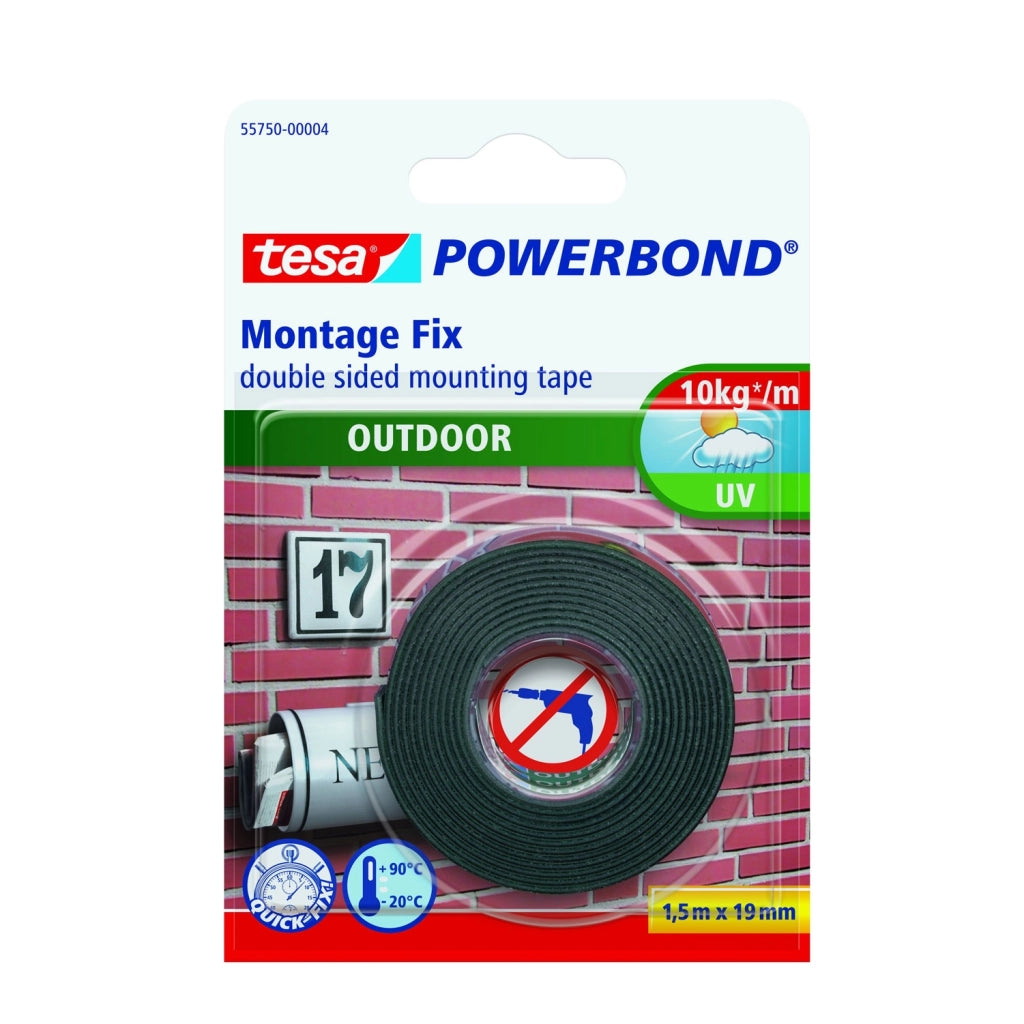 Nastro bioadesivo per esterni 19 mm x 1,5 m