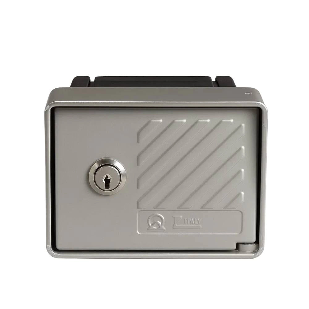 Zippo 2057 scatola porta apparecchi ip40 da incasso con chiave per serrande *** colore grigio, confezione 1
