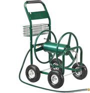 Carrello Avvolgitubo da Giardino Professionale, Carrello per Tubo Irrigazione in Metallo con Ruote Grande, 95 x 62 x 113 cm