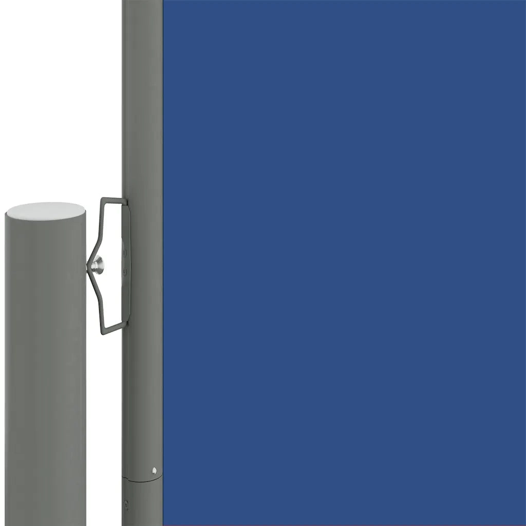 Tenda da Sole Laterale Retrattile-Tenda parasole per balcone per giardino Blu 220x1000 cm 438504