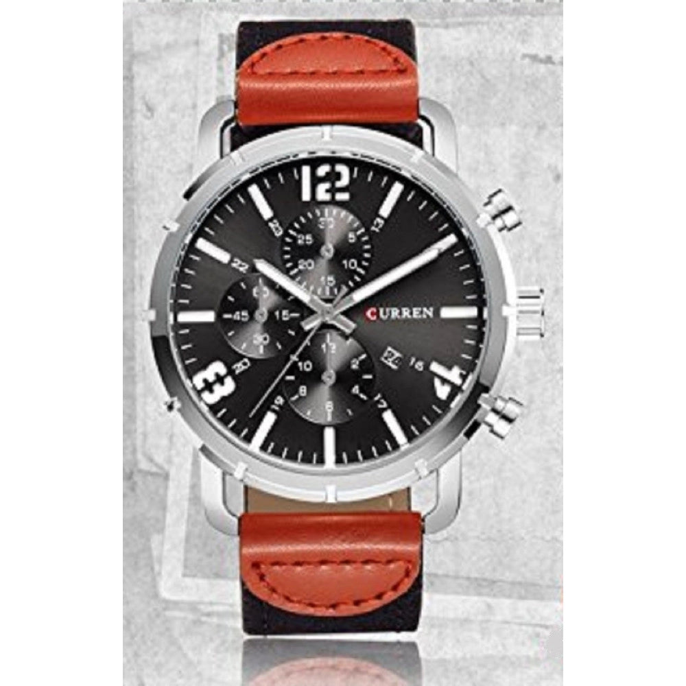 Trade Shop - Orologio Di Lusso D'affari Marca Curren Orologi Militare Al Quarzo 8194 -