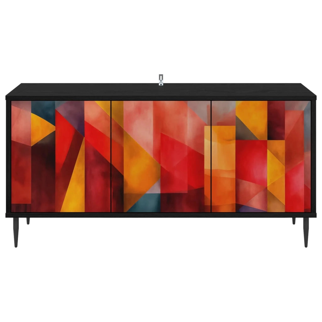 Mobile TV HEESCH 102 x 33 x 51 cm Rovere Nero 8007098