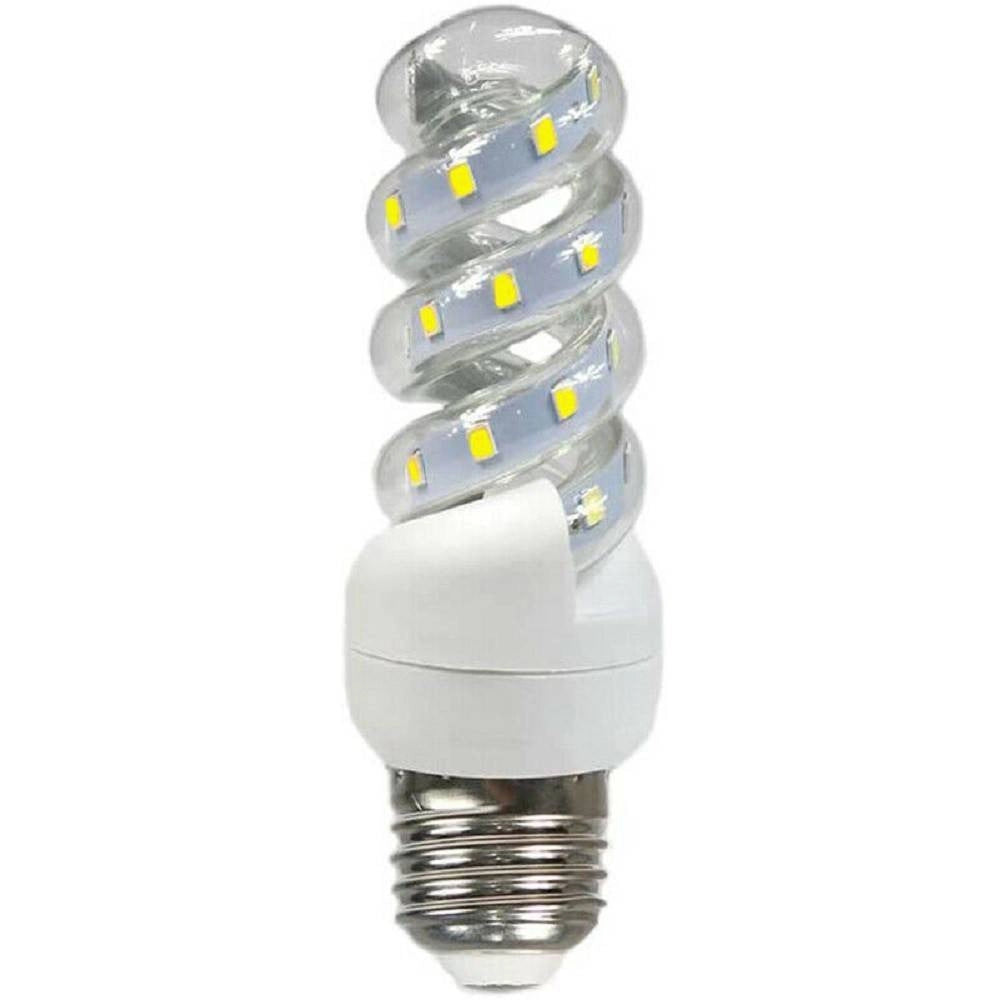Trade Shop - Lampadina Led E27 22w Spirale Luce Calda 3000k Naturale 4000k Fredda 6500k S22w -