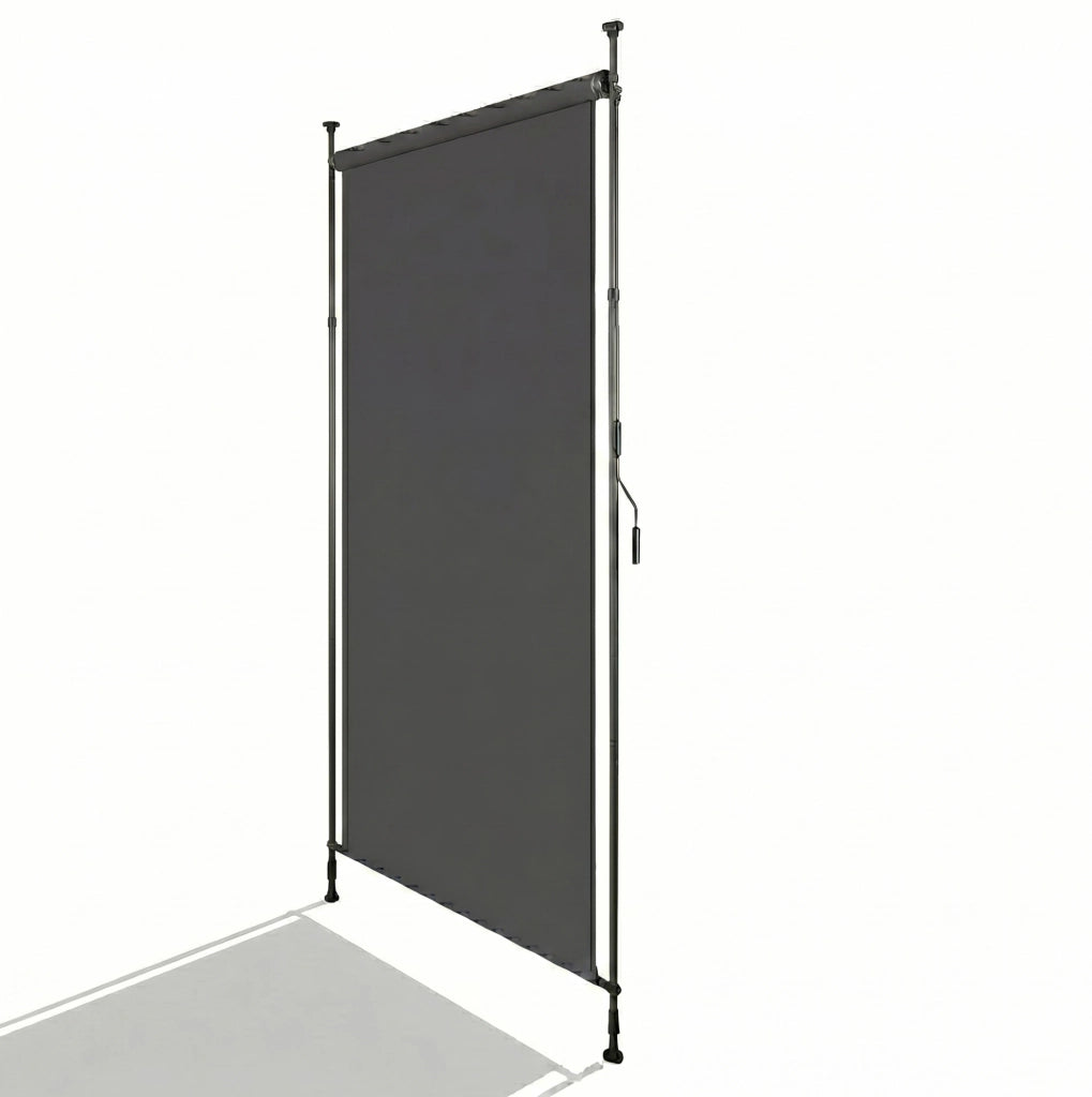 Tenda verticale da esterno con manovella; altezza regolabile 220-310 cm; antracite