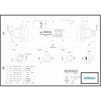 Albero cardanico T8 Giunto cardanico 850-935mm 1240Nm 540rpm Cardano 110kW 150CV 2x 1 3/8" Z6