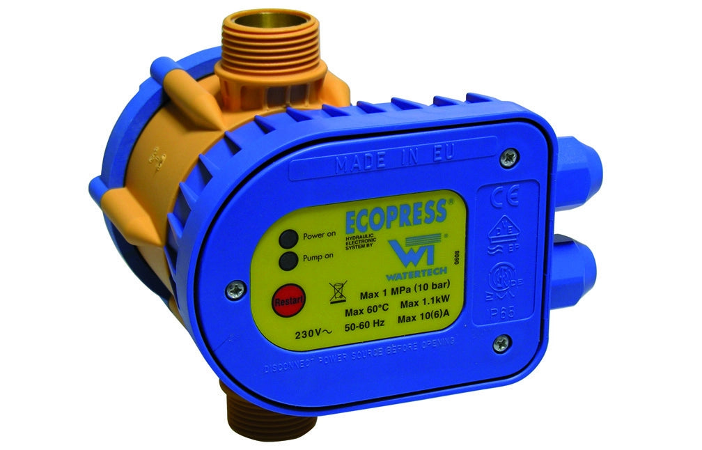 REGOLATORE DI PRESSIONE ELETTRONICO MONDIALPRESS- Tarato 1.5 Bar- WATER- pezzi 1