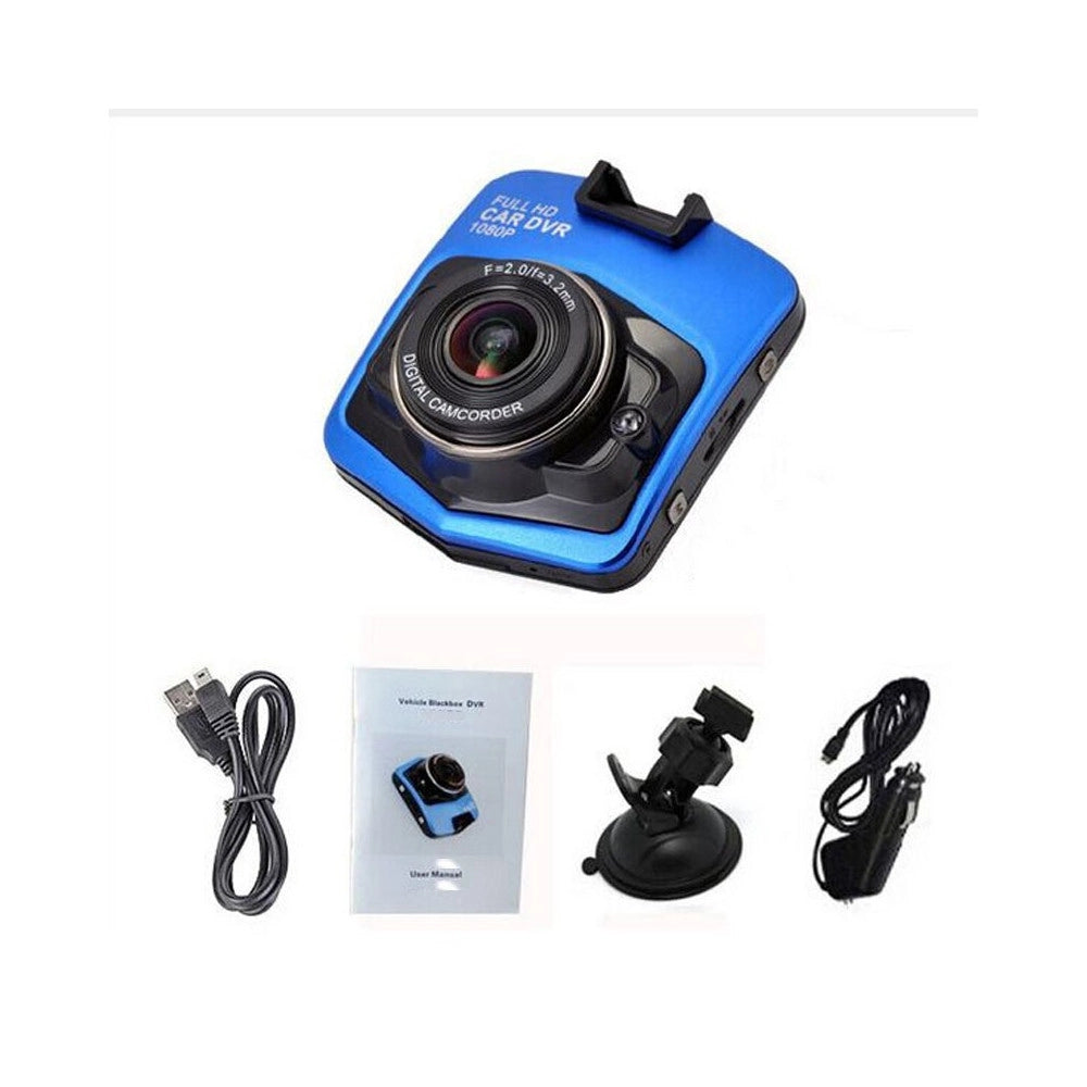 Trade Shop - Mini Dvr Telecamera Videoregistratore Auto Hd Monitor Lcd 2.4 Video Led Dashcam -