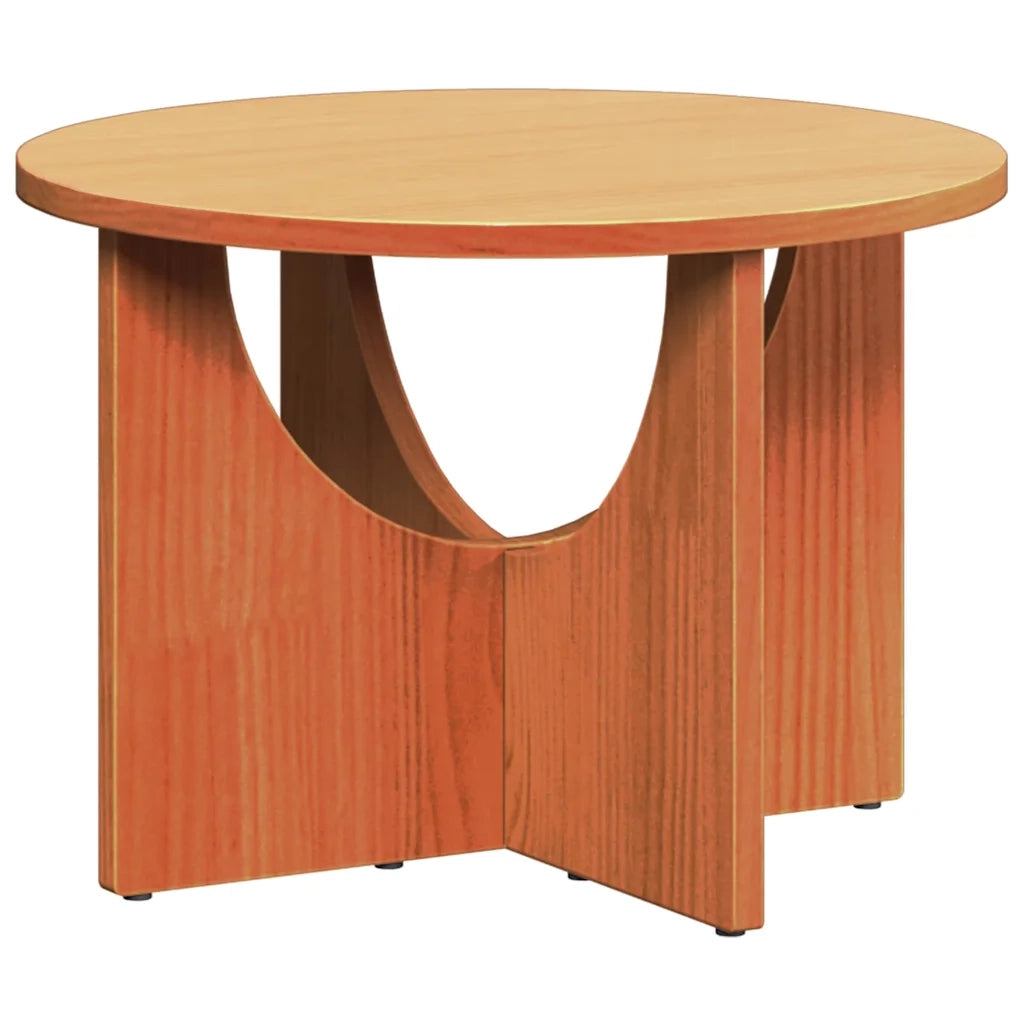 Tavolino da salotto Marrone cerato 50 x 50 x 35 cm 873531