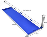 Rastrello per Neve sul Tetto da 189-620 cm, Rastrello in Alluminio con Impugnatura Regolabile e Antiscivolo, Attrezzo per Neve Resistente per Rimuovere Neve, per Vari Occasioni