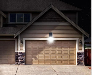 Faro LED Esterno 100W con Pannello Solare, Luce Solare 98 Potenti LED, Batteria 5000mAh