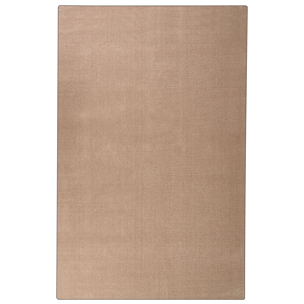Tappeto Shaggy beige sabbia 200 x 300 cm Tappeto rettangolare moderno a pelo lungo tuftato a macchina