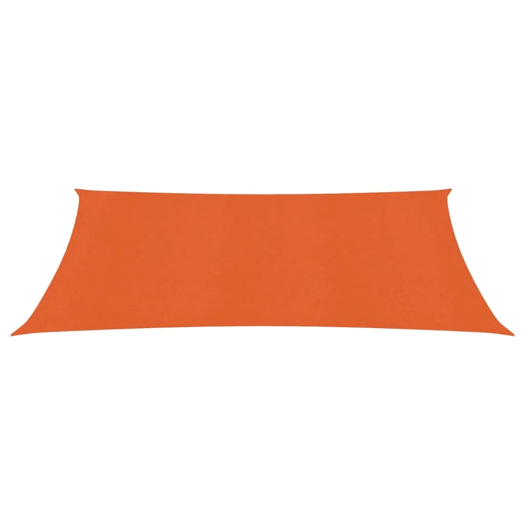 Vela ombreggiante/ombrellone 160 g/m² 2,5 x 4 m HDPE arancione 02_0009231