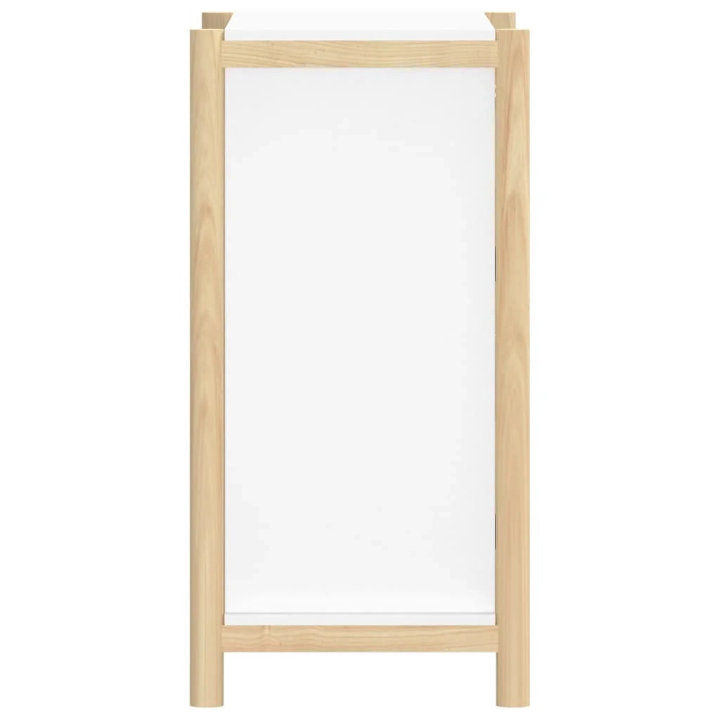Buffet credenza cassettiera mobiletto mobile contenitore organizer per cucina soggiorno salotto 62 x 38 x 75 cm legno ingegnerizzato bianco 02_0030379