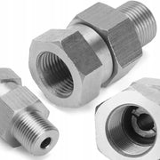 Connettore Rotante in Acciaio Inox 3/8" – Anti-Twist per Idropulitrice | Filettatura 3/8"