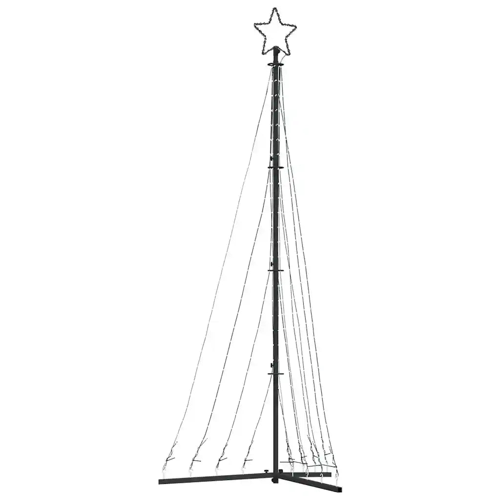 Albero di Natale a LED 447 LED Bianco Freddo 250 cm 4016433