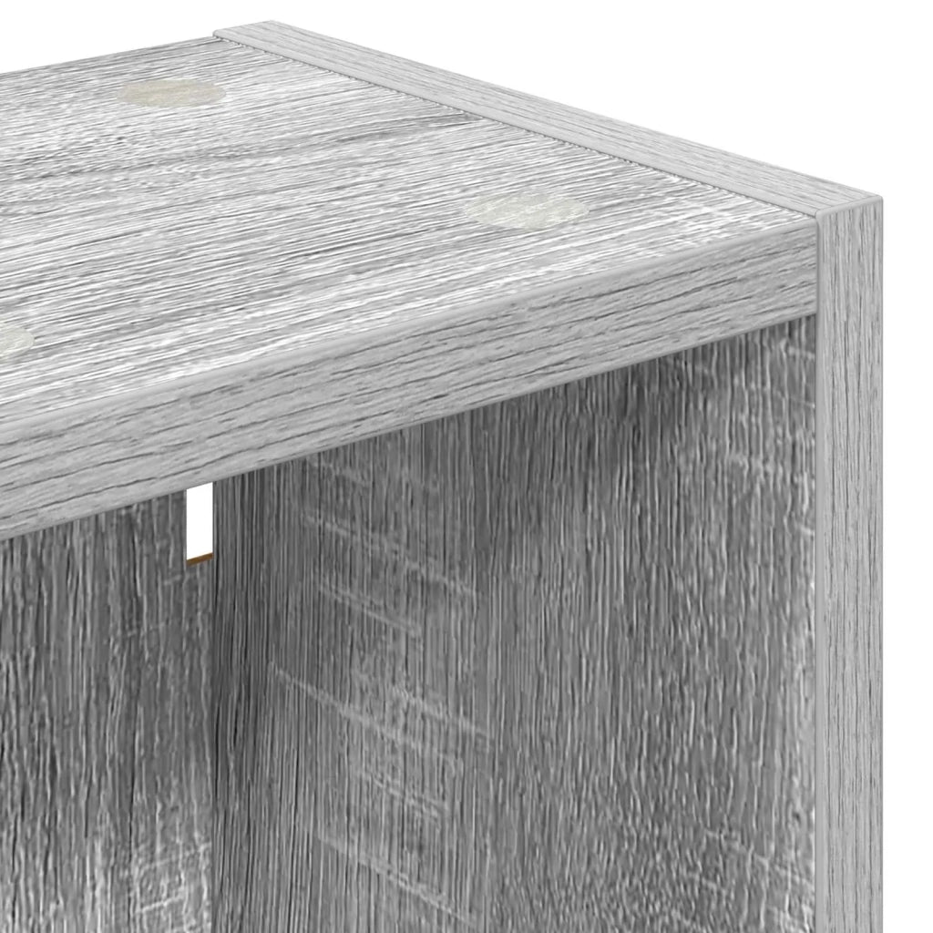 Armadio da bagno a muro Sonoma grigia 20 x 16 x 62,5 cm 889308