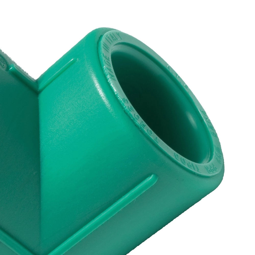 Raccordo ridotto in ppr polipropilene verde
