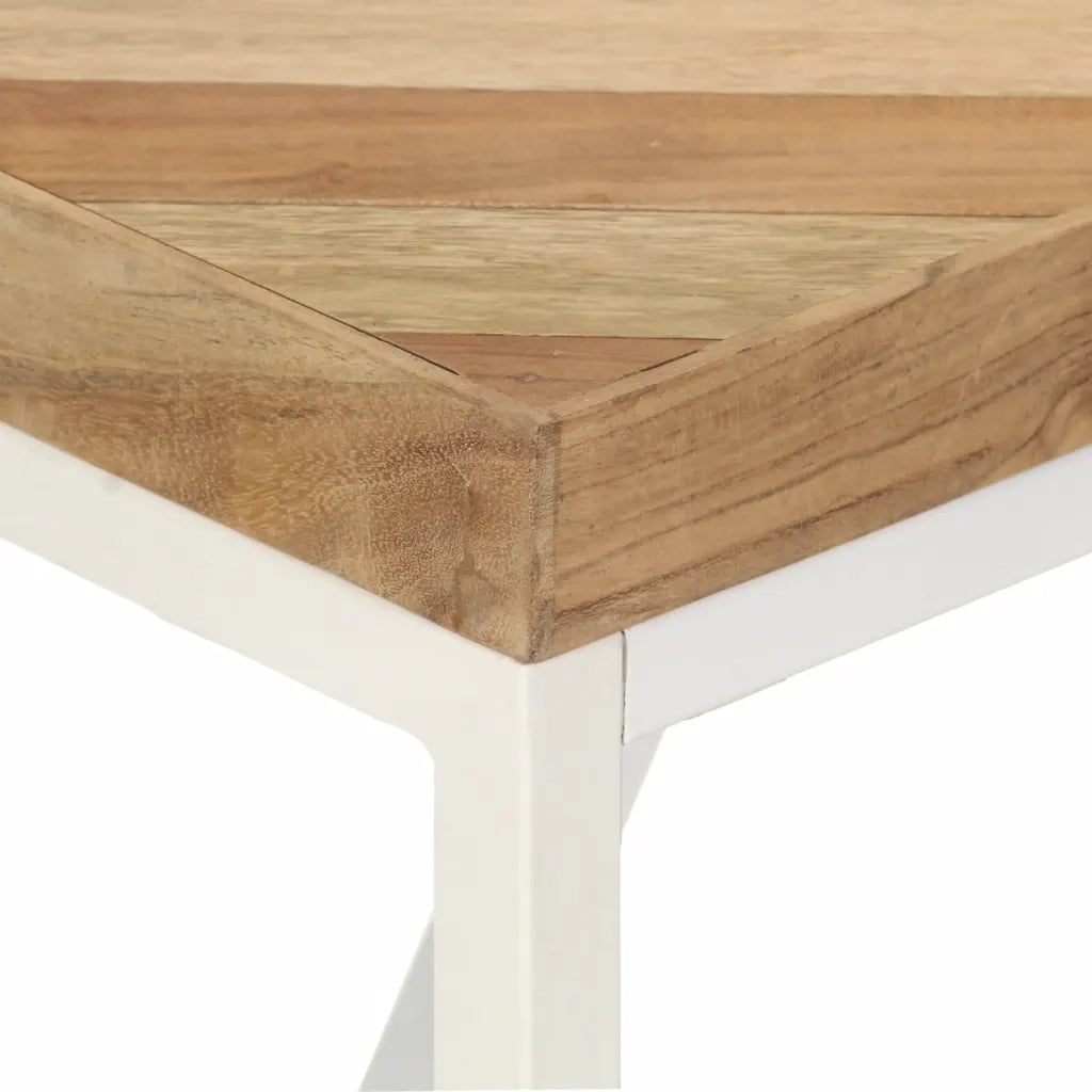 Tavolo da Pranzo 120x60x76 cm Legno Massello di Acacia e Mango 323545