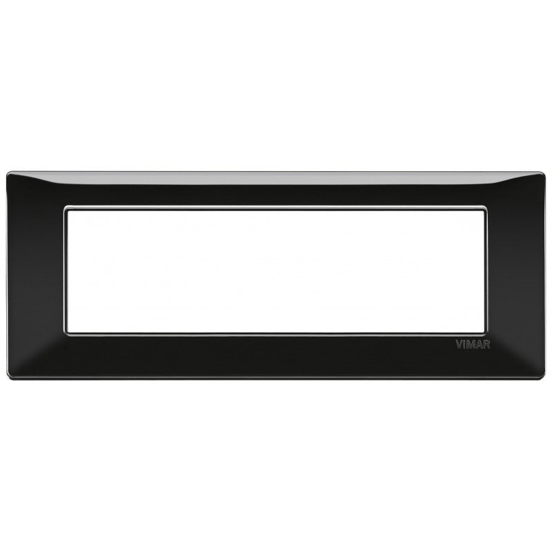 Vimar Plana placca 7 moduli colore nero 14657.05