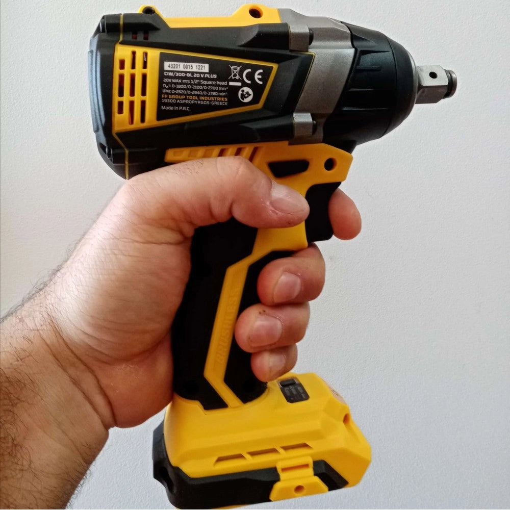 Ff group cιw/300-bl 20v plus avvitatore a massa battente a batteria uso semi professionale
