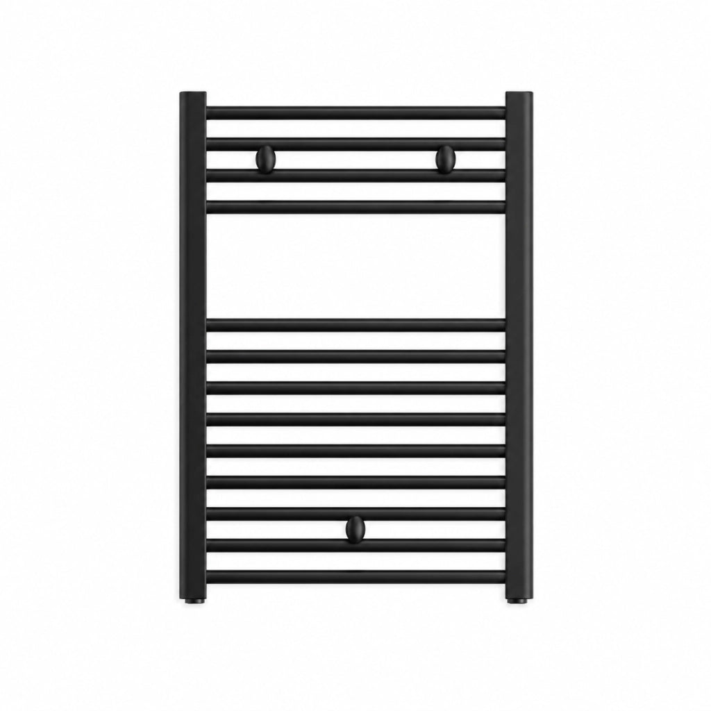 Termoarredo Lisa H 700 mm Cordi Nero Opaco Largh 60 cm