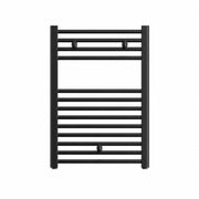 Termoarredo Lisa H 700 mm Cordi Nero Opaco Largh 60 cm