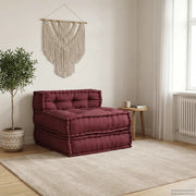 Divano Componibile Marrone Rossiccio 70x70x54 in Tessuto 4019030