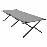Letto da campeggio pieghevole Grigio 210 x 80 x 46 cm CFW1037790