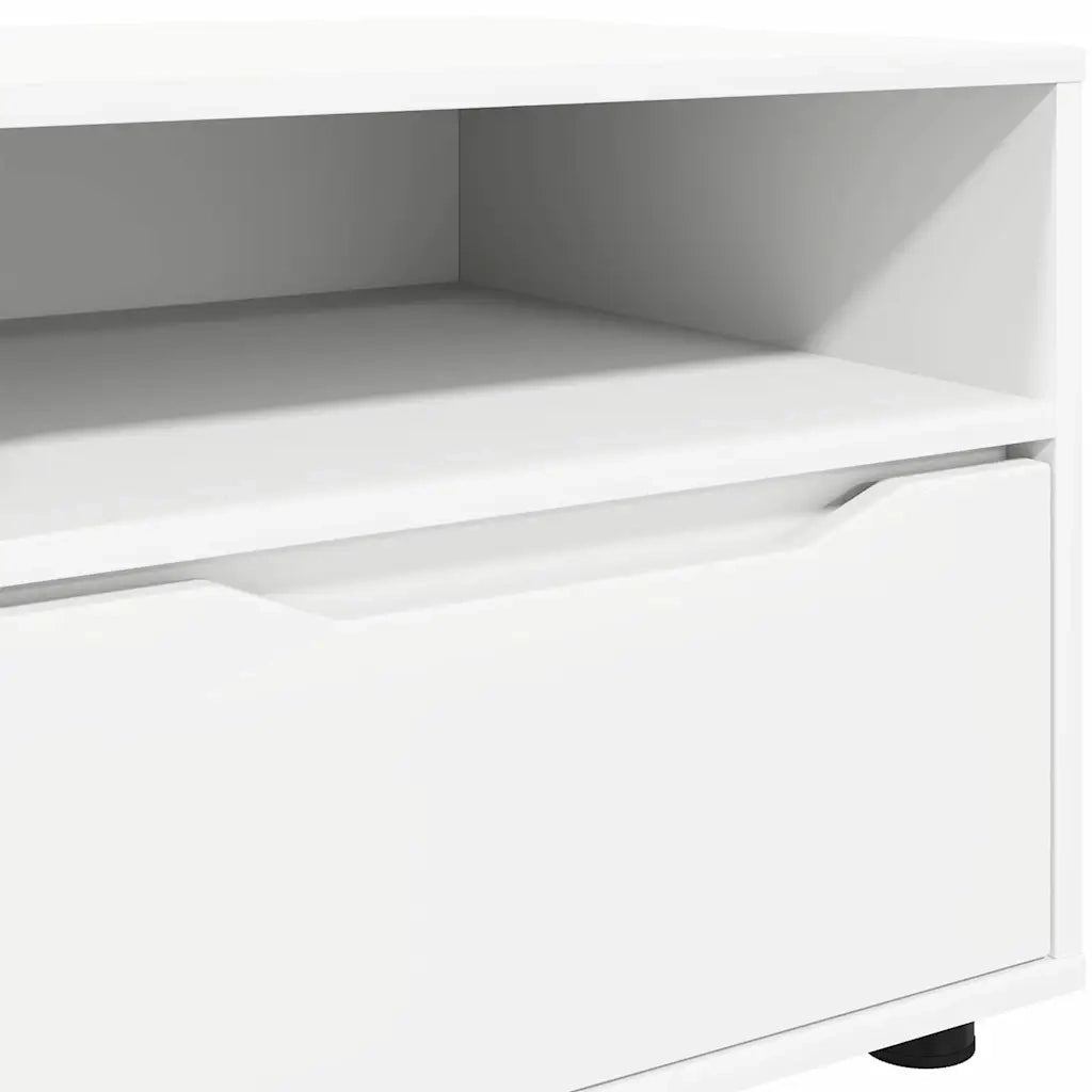 Mobile TV Bianco 100 x 48 x 43 cm Legno multistrato 888927